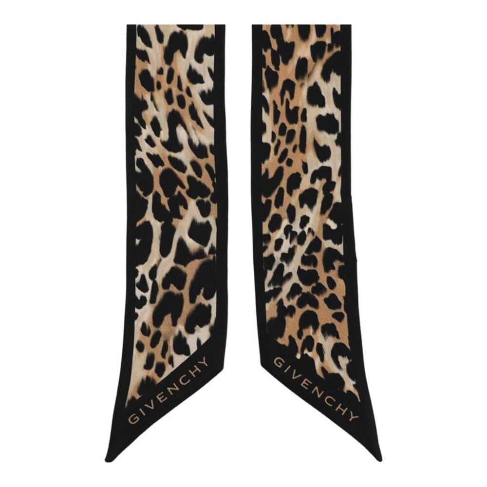 Givenchy Cheetah Printed Silk Bandeau Womens - Picture 2 of 2